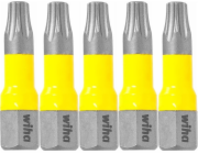 UN SADA BITŮ 25 MM 1/4'' T25 V KAZETE, 5 KS.