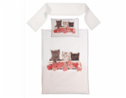 estilex povlečení do postýlky s mantinelem 100x135 Happy H-01