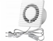 airRoxy Koupelnový ventilátor Energy Planet 80 PS, s vypínačem a kabelem