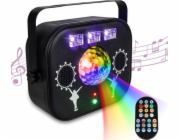 LIGHT4ME LIGHT4ME MULTIBOX multiefektová LED disko koule UV laserový stroboskop