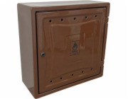 UN Plynoměr OSA ONA z plastu 240*600*600 mm s hnědou zadní stranou