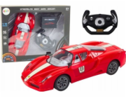 LeanToys Sportovní auto na dálkové ovládání 1:16 R/C červené