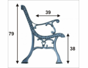 UN NOHY PRO LAVICÍ NÁBYTEK ''CHINKA'', 8 PRKEN, SADA PRAVÁ + LEVÁ