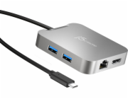 j5create Dokovací stanice/replikátor 4K60 Elite USB-C (JCD391-N)