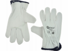 Geko Montážní pracovní rukavice Leather z kozí kůže velik...