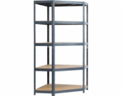 UN KOVOVÝ ROH REGAA 180*90*90*40, POZINKOVANÝ