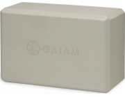 Gaiam Pěnová kostka na jógu Sandstone 23 x 7 x 15 cm béžová
