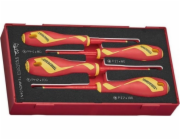Teng Tools Sada křížových šroubováků TEAMDV04N1 1000V VDE, 4dílná (1 sada)