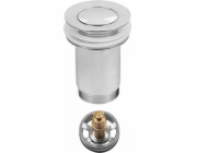 UN UMYVADLOVÁ ZÁTKA CLICK CLACK S MALÝM HŘÍBKEM BEZ PŘEPADU (1 KS)