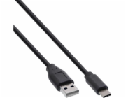 MicroConnect Kabel USB USB-A - USB-C 5 m černý (USB3.1CCHAR5B)