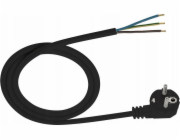 UN PŘESNÝ KONEKTOR S ÚHLÝM ZÁSTRČKEM 3*1,5 OHM A»O 5M ČERNÝ