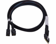 Microchip Adaptec napájecí kabel SFF8654 -> SFF8643 2xMSAS interní 0,8m SlimSAS - MiniSAS SAS/SATA
