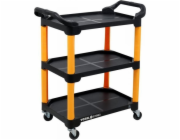 Toya Vozík na nářadí VOREL, KOMPOZITNÍ DÍLENSKÝ VOZÍK, 3 ÚROVNĚ