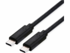 Roline Kabel USB-C - USB-C 0,5 m černý (11.02.9091)