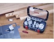 Bosch Sada děrových pil PROGRESSOR 20-76 mm 14dílná + VICTORINOX