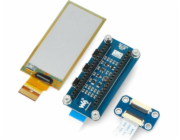 Waveshare E-paper E-Ink 2,9'' 296x128px - flexibilní překryvný displej pro Raspberry Pi Pico - černobílý - Waveshare 20125}