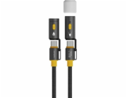 4smarts USB-C - USB-C kabel 1,5 m černý (541240)