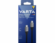 Varta USB kabel USB-C - USB-C 2 m černý (57936101111)