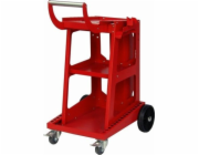 Ideal Vozík na nářadí UNIVERSAL 4-KOLEČKOVÝ 3-DRŽÁKOVÝ ČERVENÝ
