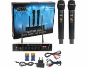 Bitmat DNA DNA VM DUAL VOCAL EFFECT SET bezdrátový mikrofon 2x vysílač ruční ozvučení 518-542 MHz USB Bluetooth