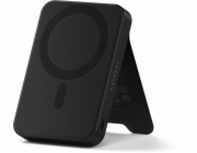 Satechi OntheGo Powerbank 10K - Magnetická powerbanka se stojánkem 10k mAh kompatibilní s MagSafe a Qi2 (černá)