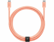 Native Union Kabel USB-C na USB-C 3m oranžový (BELT-XL-C-APR-3-NP)