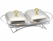 Klausberg ŽÁRUVZDORNÁ STOLNÍ OHŘÍVAČKA 2x1,5L KB-7922