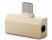 FiiO x SNOWSKY Tiny B - zlatý - Sluchátkový zesilovač s DAC (3,5mm + 4,4mm port)