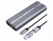 Orico SSD M.2 NVMe, USB-C 40 Gbps, s ventilátorem, kovový