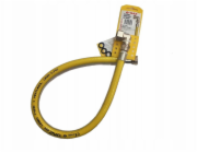 PROFITOR Plynová přípojka bez ventilu, úhlová 2,0M, příslušenství k plynu E-Gas 114 (S)