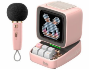 Divoom Ditoo-5M - růžový - Bluetooth reproduktor s pixel artem.