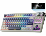 Royal Kludge Herní klávesnice RK S85 Horizon Blue s béžovými spínači