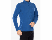 Columbia Flísová mikina Klamath Range II s poloviční zipem 1352472441 Modrá velikost S