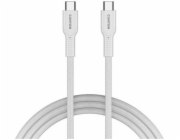 Canyon Kabel OnWire 60CL CC 60W COLOR Pletený 1m bílý CND-CCAP60AB10W (5291485018634)