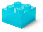 LEGO kostka 4 světle modrá průhledná 40090802