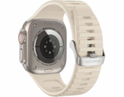Decoded Řemínek ULTRA TRACTION pro Apple Watch 42 / 44 / 45 / 49 MM - bílý