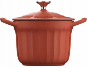 Lumarko BUYDEEM Smaltovaný litinový hrnec 1,8 l, model CP541, barva Koi Red