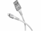 Goobay Kabel Lightning na USB-A 1m bílý (74511)