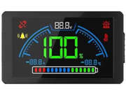 Volt Monitor výkonu LiFePO4 LCD MPA100 baterie