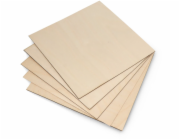 3DM Group Březová překližka - 1mm - 200x200mm - třída 1/1 - 5ks.