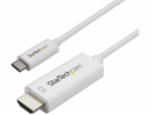StarTech Kabel USB-C na HDMI 1m bílý (CDP2HD1MWNL)