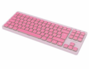 Canyon Klávesnice OnType 10 Low Profile EN Wired Pink
