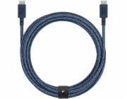 Native Union Kabel USB-C - USB-C 3 m, tmavě modrá (BELT-XL-C-NAV-3-NP)