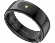 Powerton Smart RING PRO černý, měření stresu, tepová frekvence, monitorování spánku, velikost 8,
