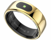 Powerton Smart RING PRO zlatý, měření stresu, tepová frekvence, monitorování spánku, velikost 8,