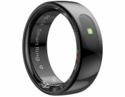 Powerton Smart RING PRO černý, měření stresu, tepová frekvence, monitorování spánku, velikost 7,