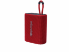 Microlab BP21 - červený - Přenosný Bluetooth reproduktor