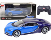 Rastar RC auto na dálkové ovládání 1:14 Bugatti Veyron Chiron modré