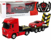 NoName Mercedes-Benz 1:26 R/C odtahovka červená