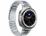 Spigen Kryt Bezel Tune Pro Pilot pro Samsung Galaxy Watch 8 Classic 46mm stříbrný